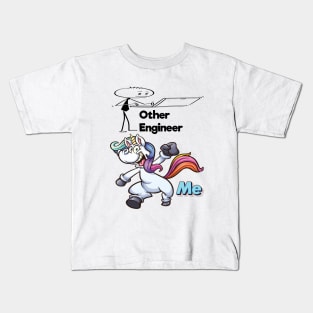 Other Engineer Unicorn Me Kids T-Shirt